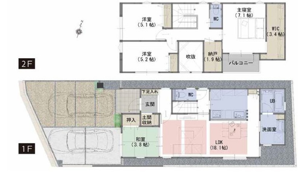 刈谷市重原本町　全4棟　C棟 画像2