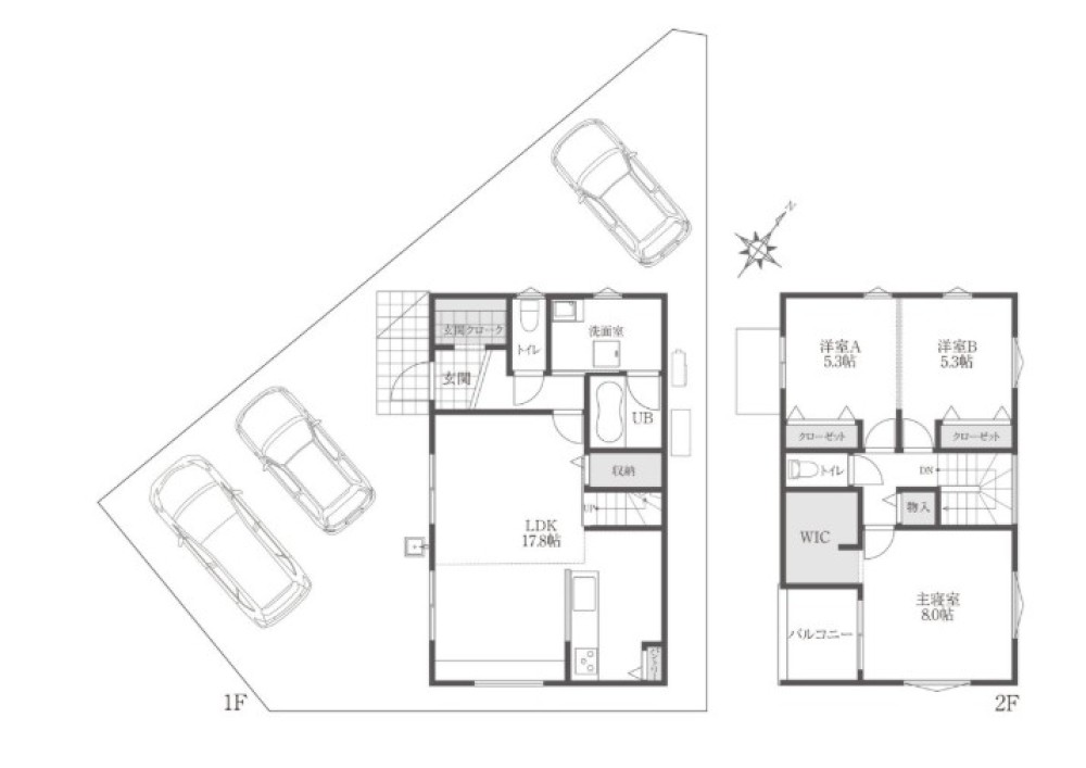 刈谷市小垣江町3　全5棟　1号棟 画像2