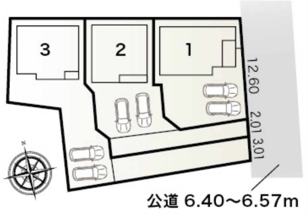 春日井市桃山町定野　全3棟　1号棟 画像2