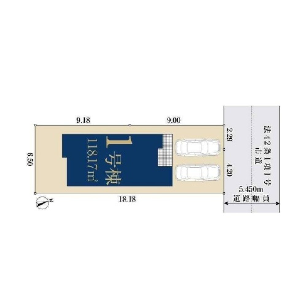 名古屋市東区大幸四丁目　全1区画　1号地 画像1