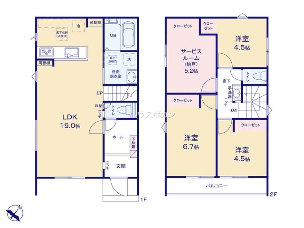 豊橋市北山町24-1期　全3棟　4号棟 画像4