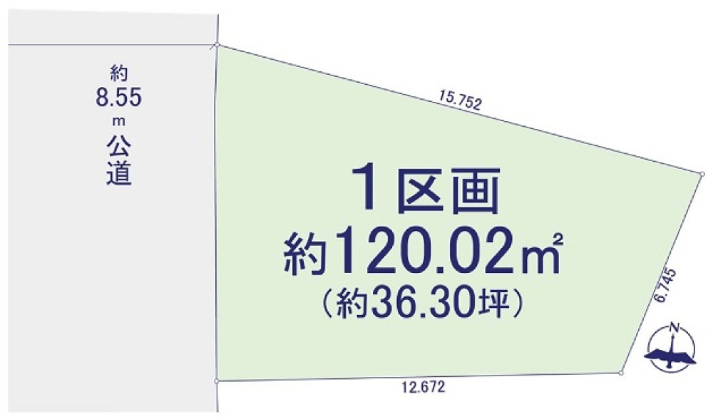 名古屋市瑞穂区軍水町　2期　全1区画 画像1