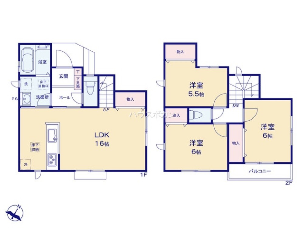 尾張旭市北山町　2期　全1棟　A号棟 画像5