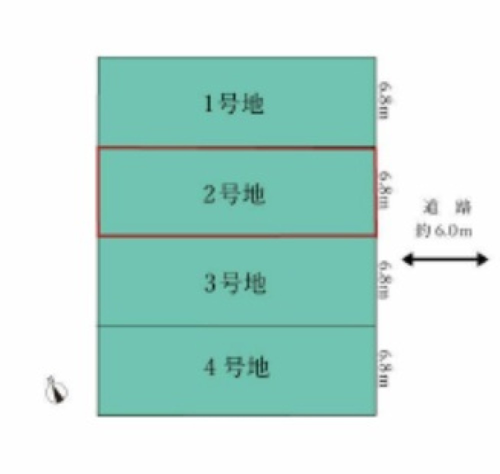 長久手市上川原　全4区画　2号地 画像1