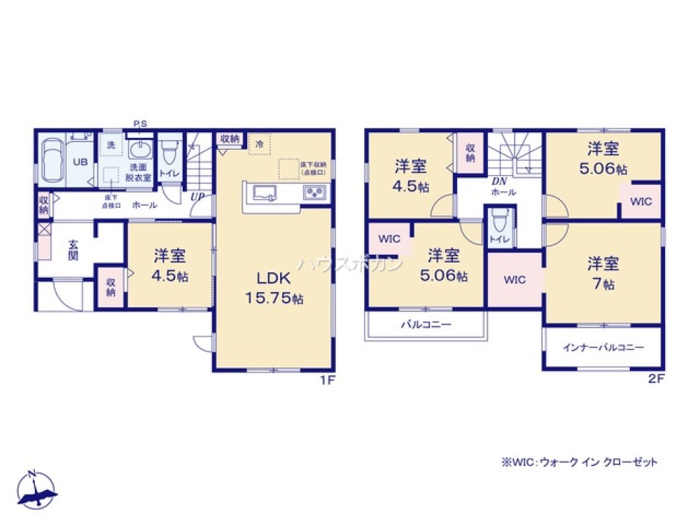 西尾市上矢田町　第74　全1棟　1号棟 画像4