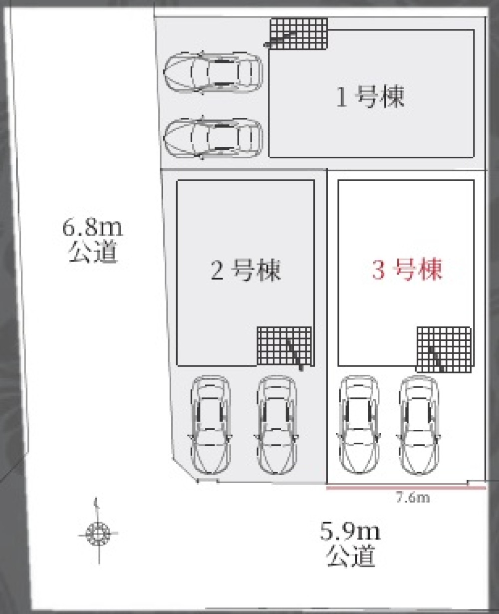 岡崎市上里　1期　全3棟　3号棟 画像1