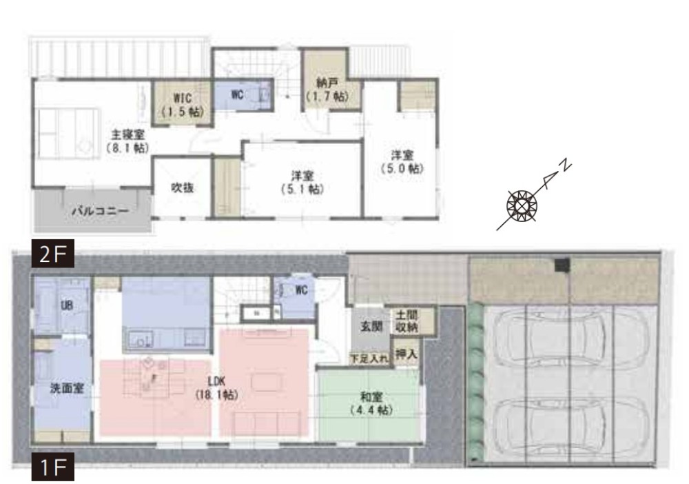 名古屋市天白区高島一丁目　高島の家第2期　全6棟　A号棟 画像2