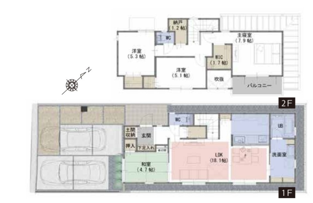 名古屋市天白区高島一丁目　高島の家第2期　全6棟　F号棟 画像2