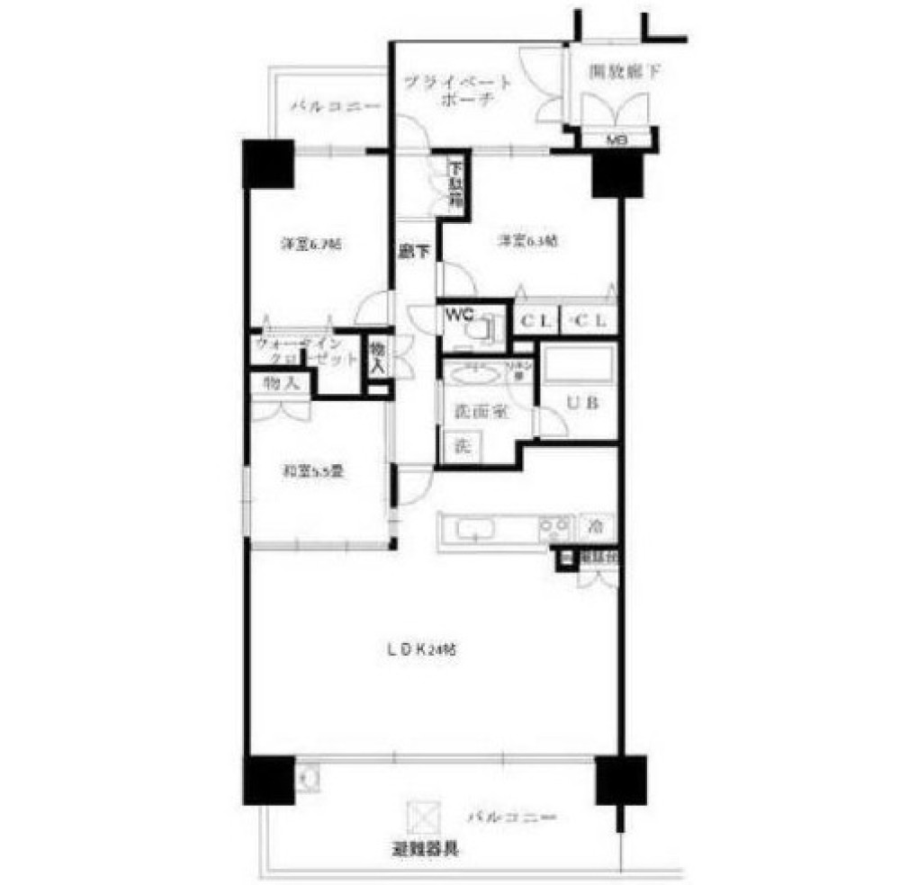 ポレスターセントラルシティ豊川 画像1
