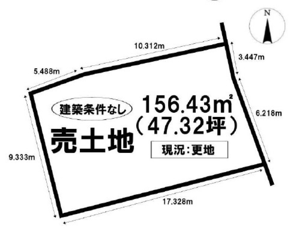 豊川市下長山町西道貝津　全3区画　1号地 画像6