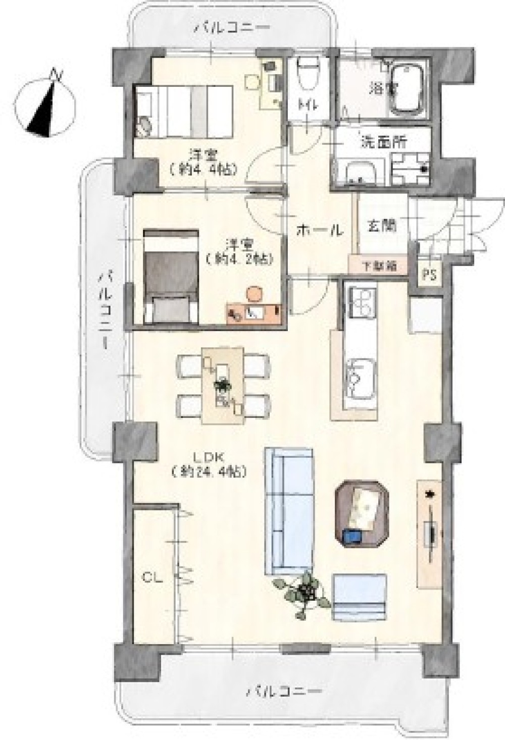 ホワイトキャッスル豊田Ⅰ 画像1