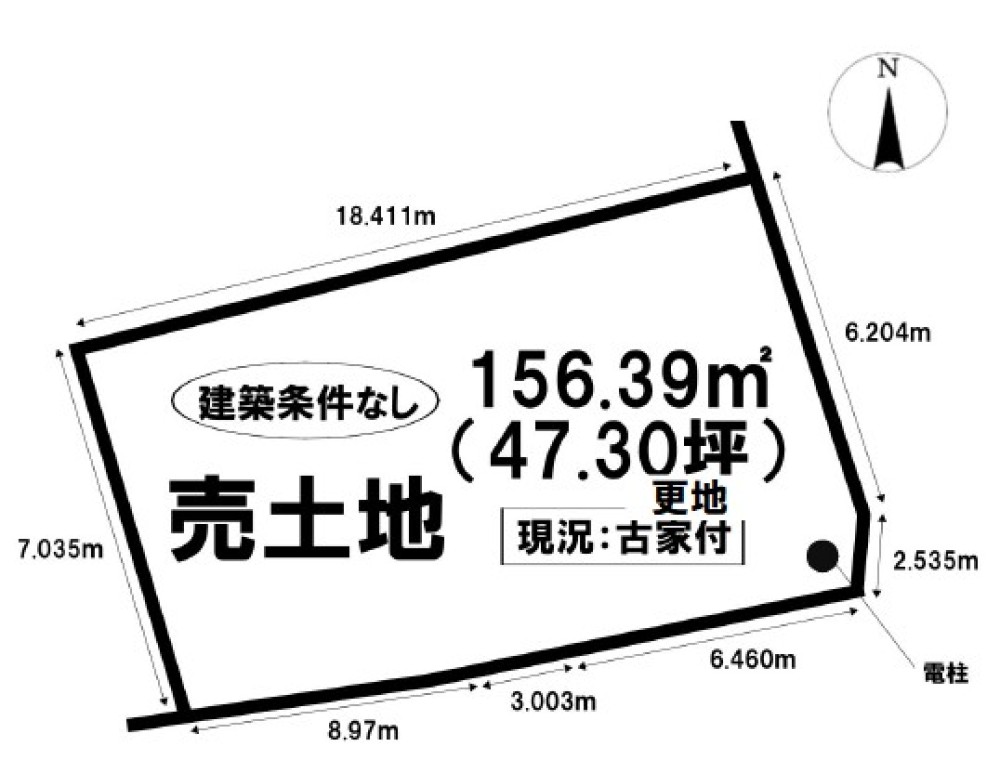 豊川市下長山町西道貝津　全3区画　3号地 画像1