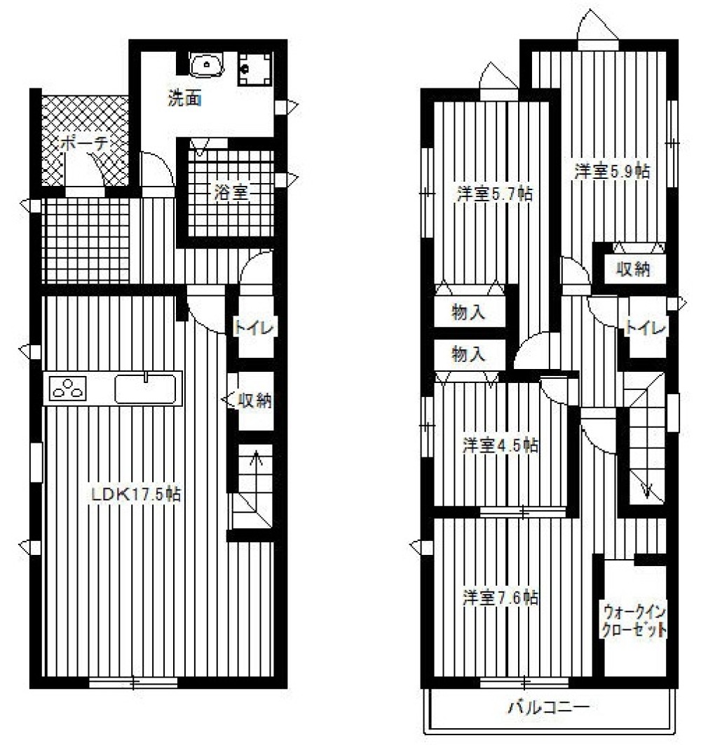 半田市北二ツ坂町二丁目　第2　全2棟　1号棟 画像2
