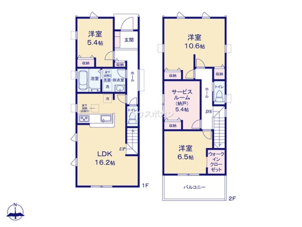 半田市北二ツ坂町二丁目　第2　全2棟　2号棟 画像4