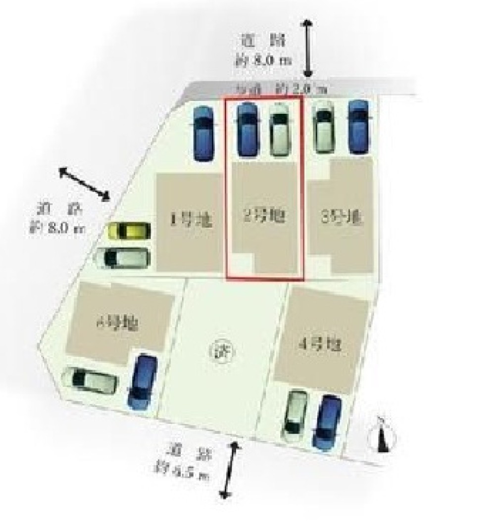 名古屋市天白区島田　全6棟　2号棟 画像1