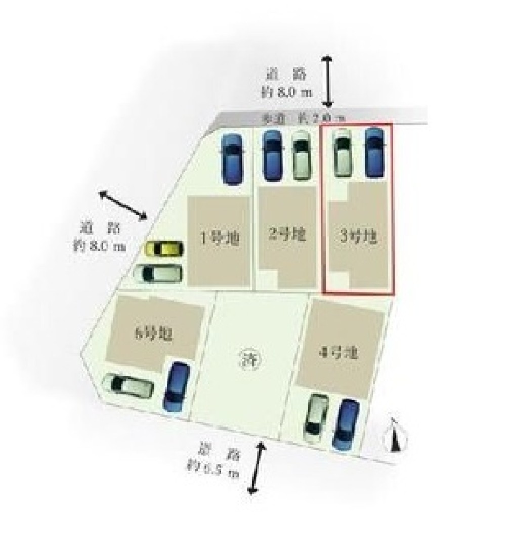 名古屋市天白区島田　全6棟　3号棟 画像1