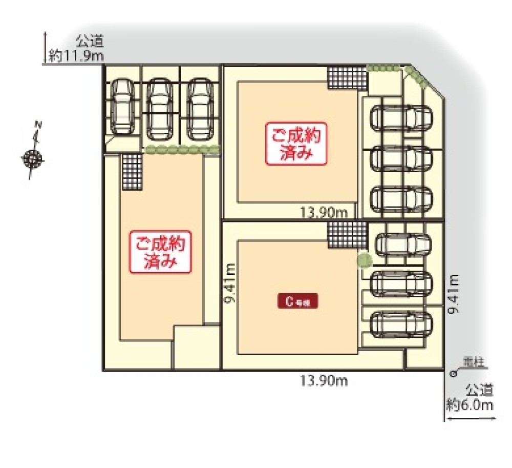 名古屋市緑区姥子山　3期　C号棟 画像1