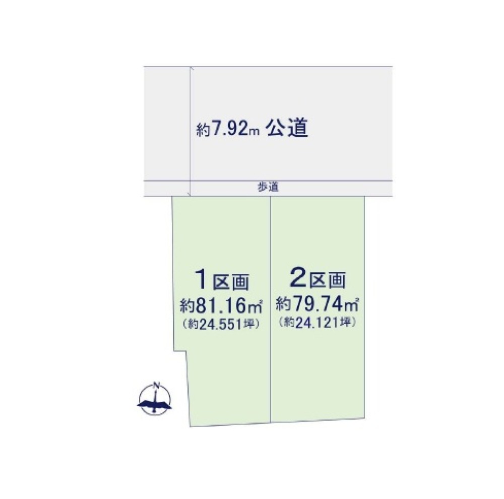 名古屋市昭和区滝子町　2期　全2区画　1区画 画像1