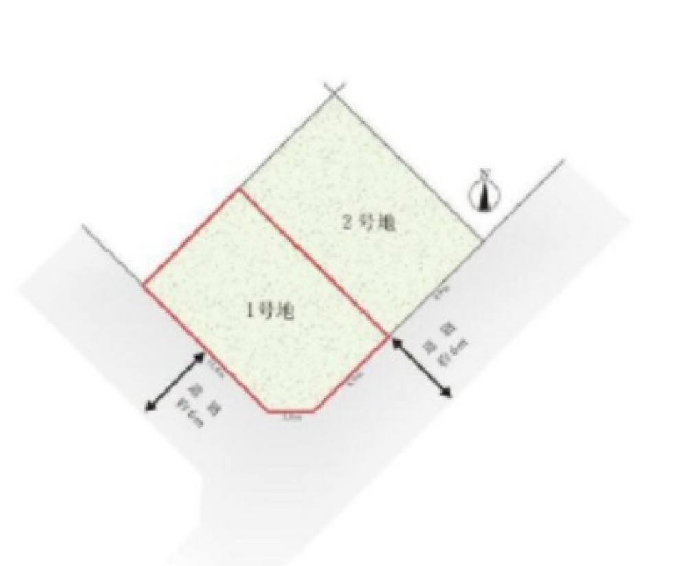 みよし市三好丘旭五丁目　全2区画　1号地 画像1