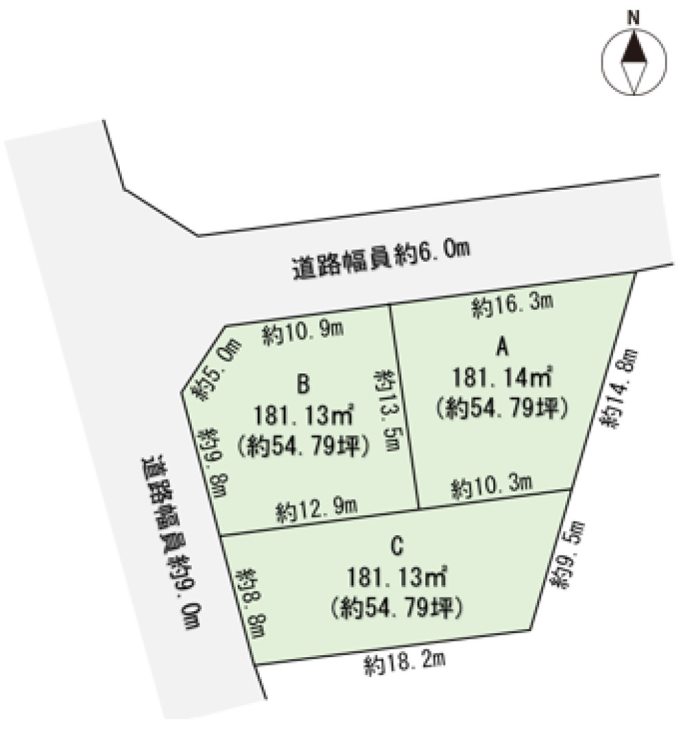 安城市藤井町　第Ⅱ期　全3区画　A区画 画像1