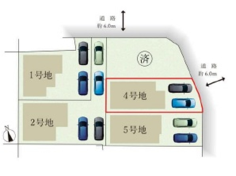 東海市荒尾町　18期　5区画　4号棟 画像1