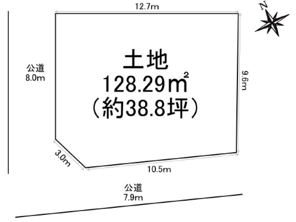 名古屋市緑区浦里五丁目　全3区画　B区画 画像1