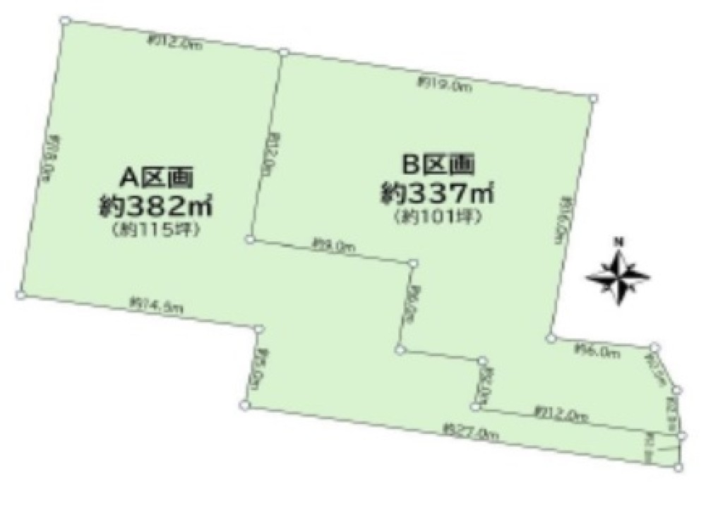 豊田市栄町　全2区画　B区画 画像1