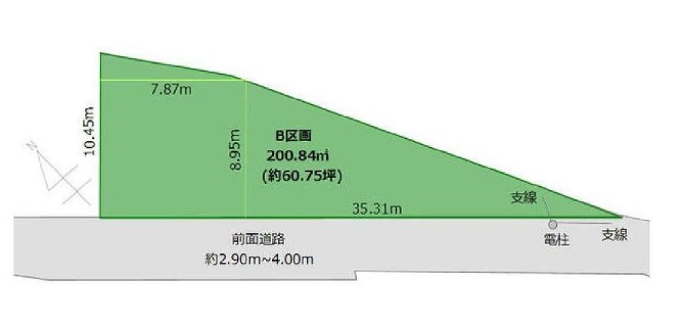 知立市山町　全2区画　B区画 画像1