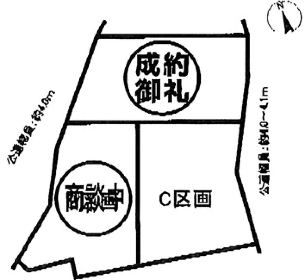 知多郡阿久比町大字植大上ケ畑　全3区画　C区画 画像6