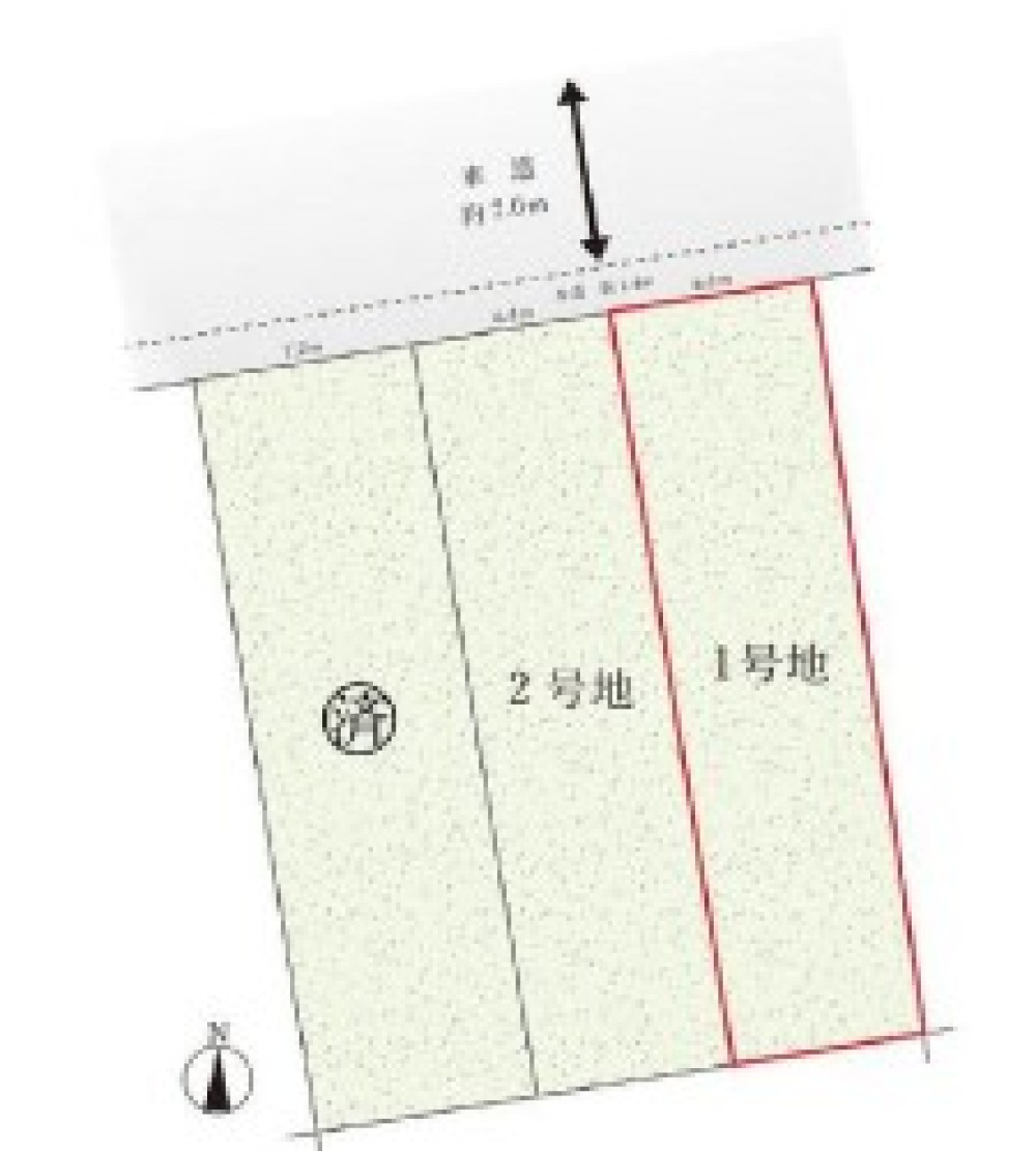 豊田市秋葉町　全3区画　1号地 画像1