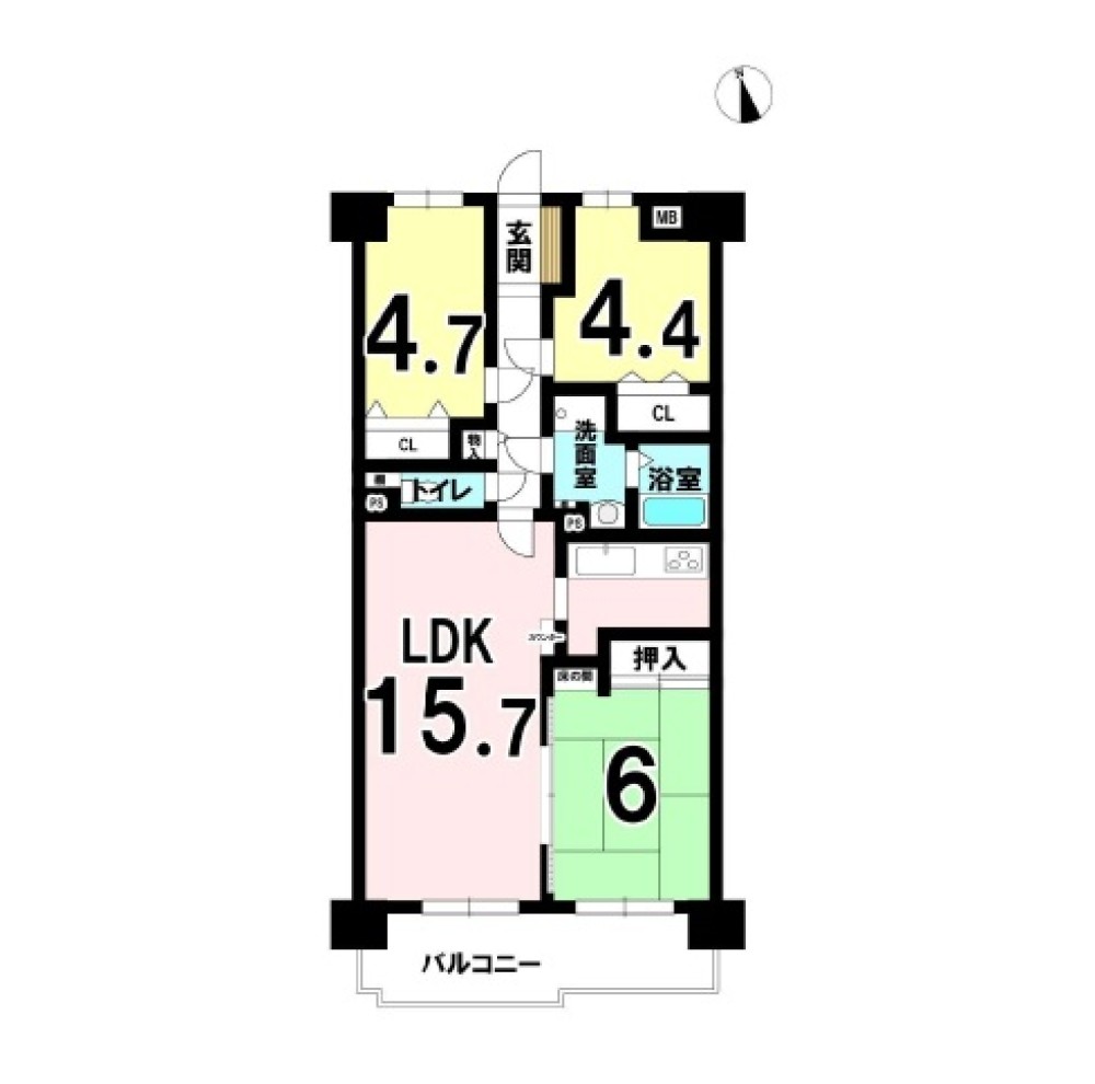 藤和シティコープ西松山 画像1