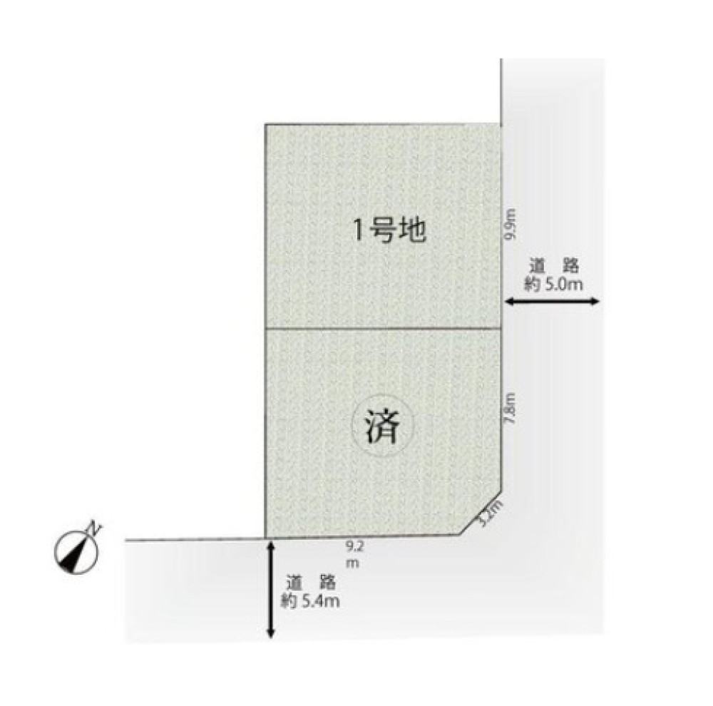 瀬戸市瘤木町　1期　全2棟　1号地 画像1