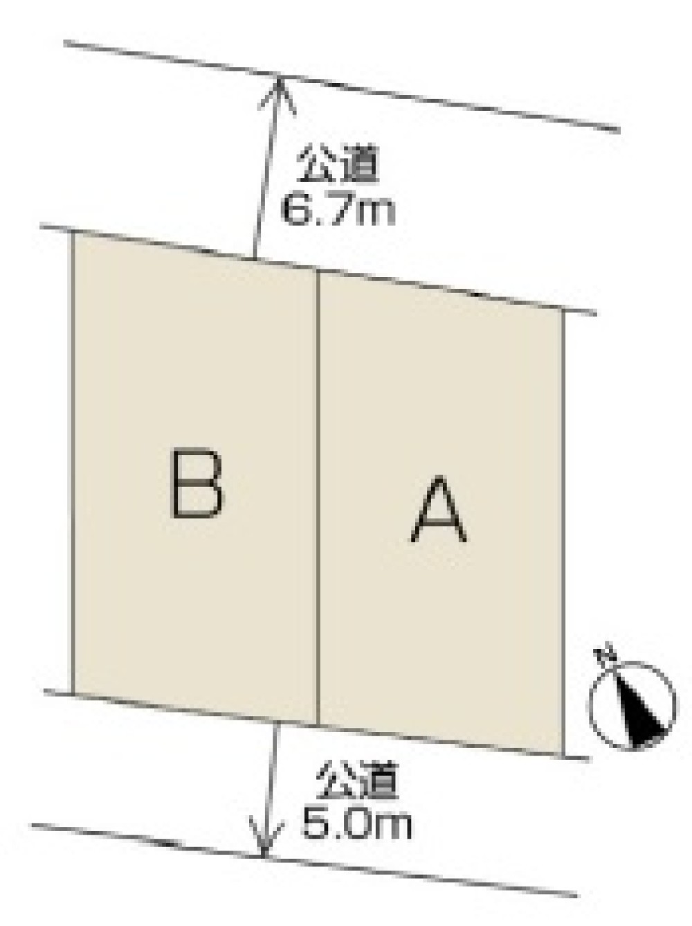一宮市日光町　全2棟　B棟 画像1