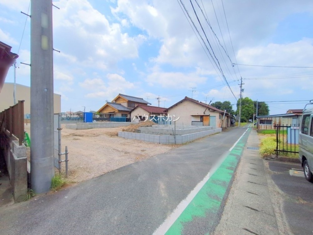 前面道路！