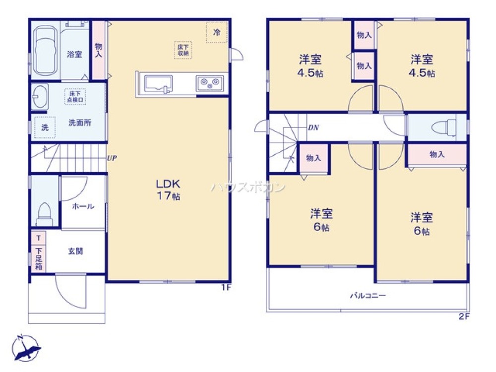 小牧市藤島二丁目　全2棟　A号棟 画像5