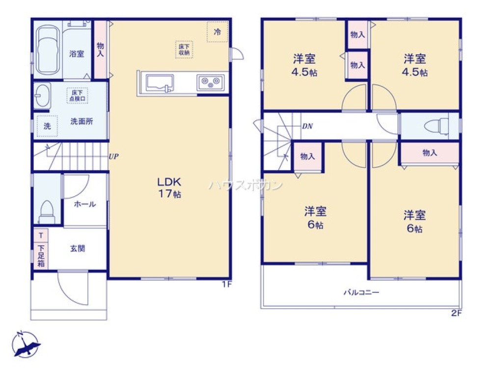 小牧市藤島二丁目　全2棟　B号棟 画像5