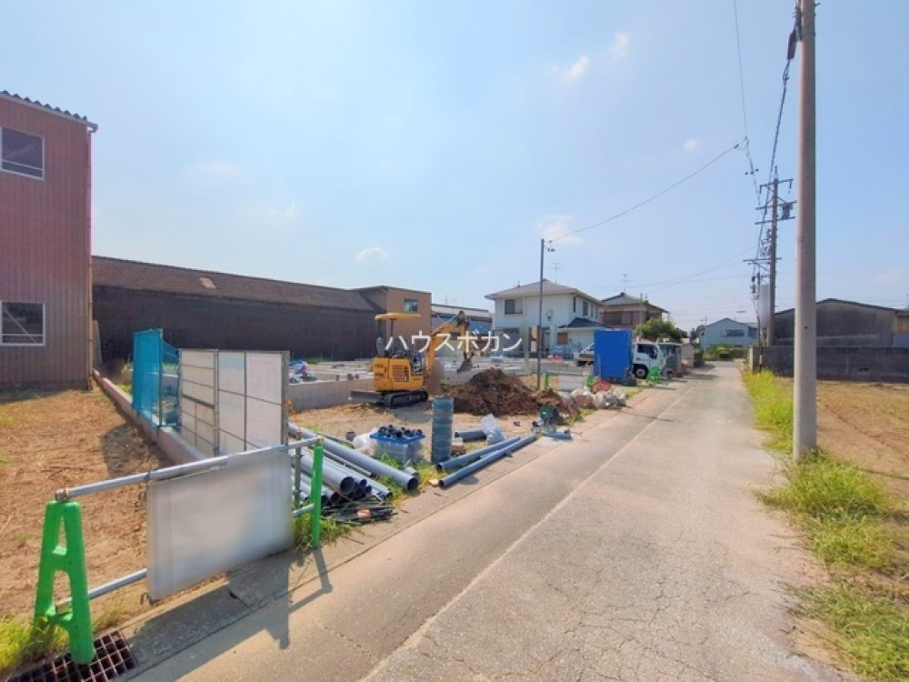 前面道路！