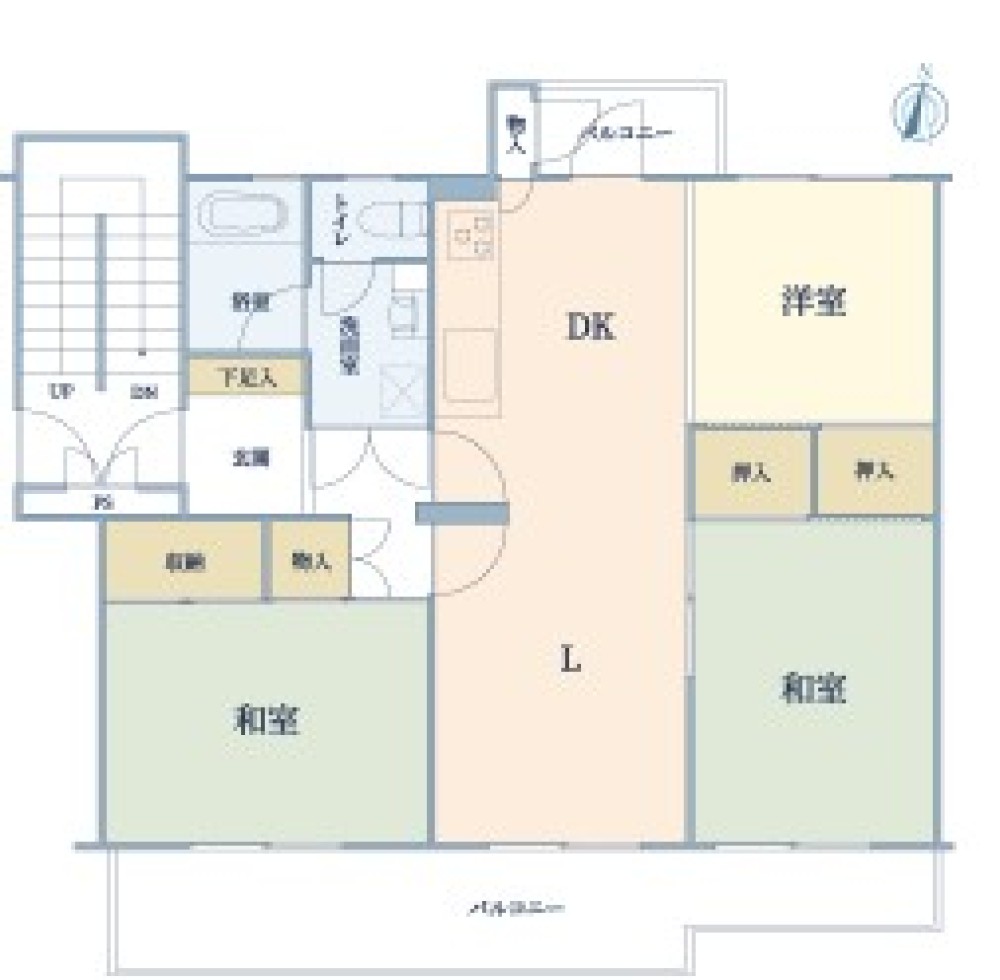 押草第一住宅　202棟 画像1