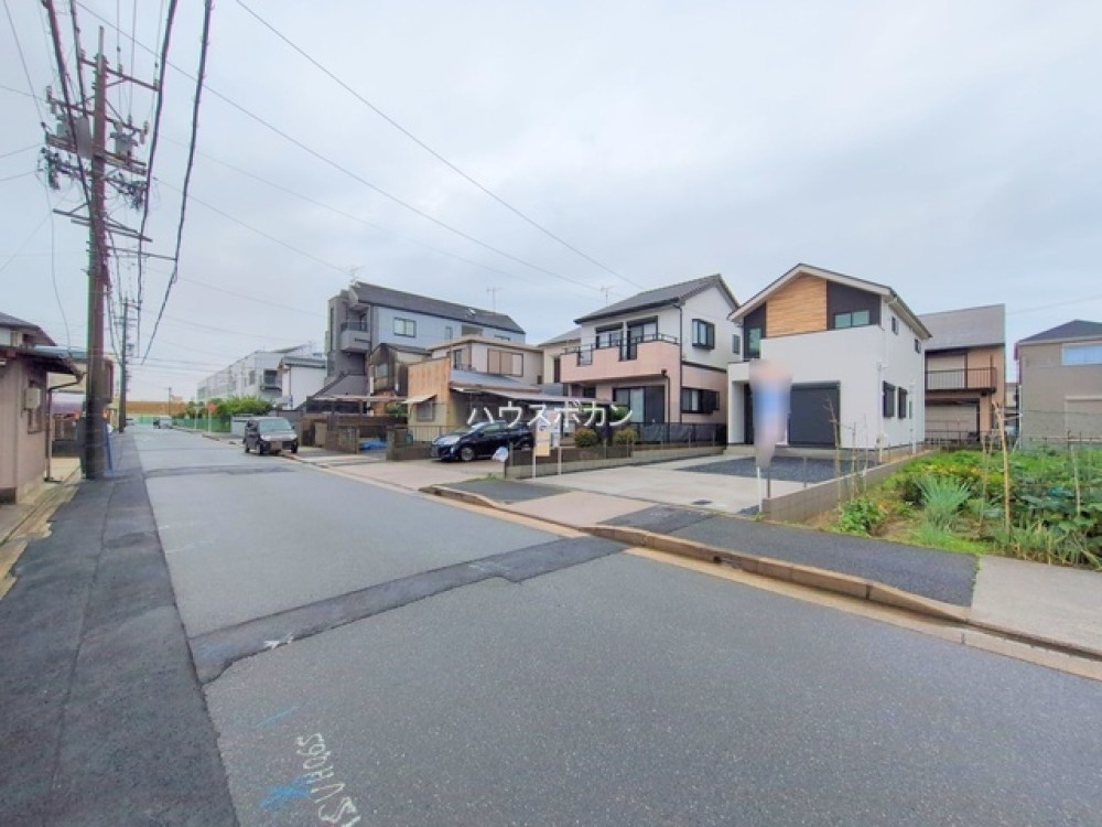 前面道路広々！