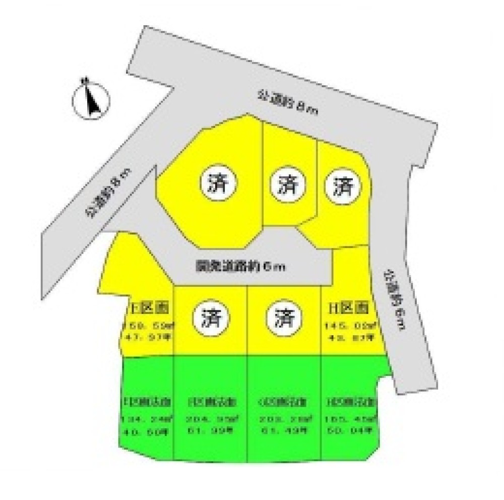 知多郡東浦町大字緒川字笠松　全8区画　H区画 画像6