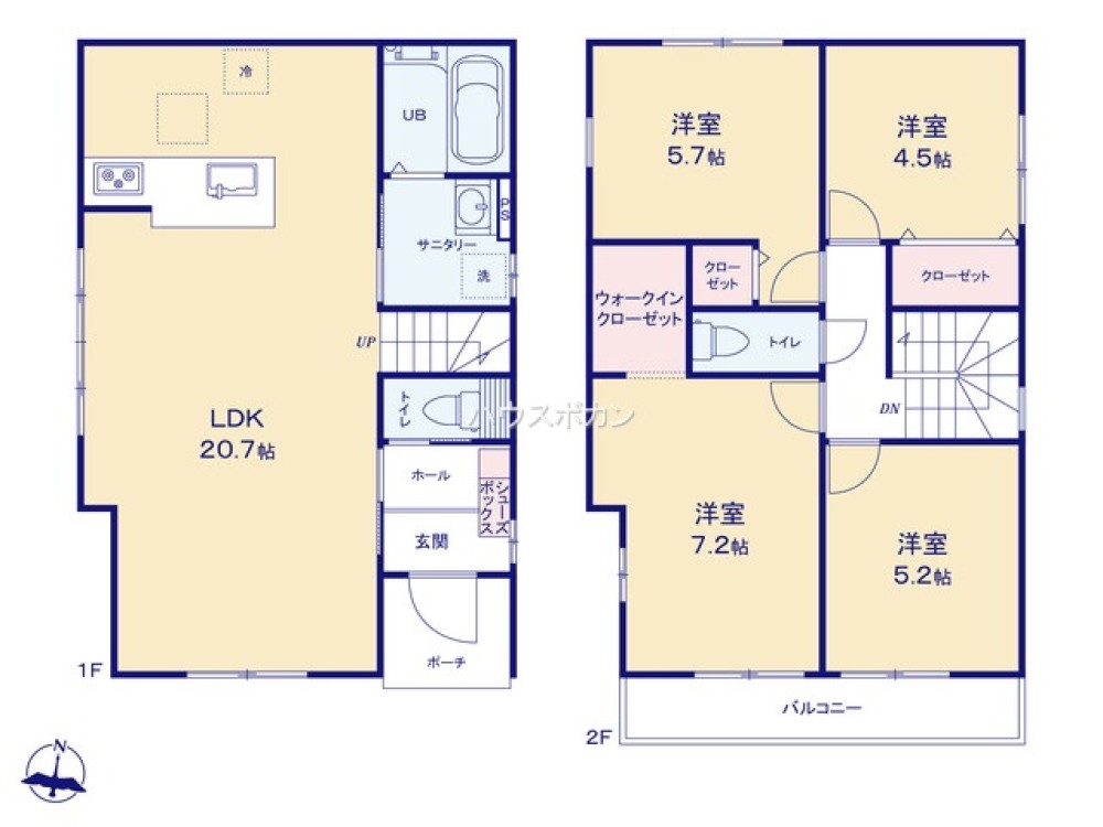 名古屋市中村区横井　1期　全4棟　3号棟 画像4