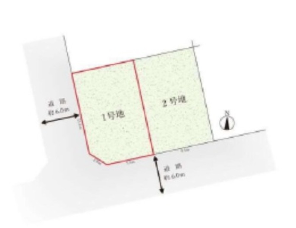 みよし市黒笹いずみ二丁目　全2区画　1号地 画像1