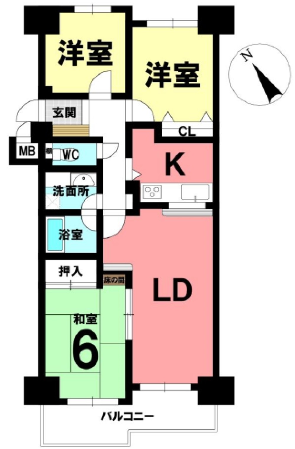 ネオシティ岡崎弐番館 画像1