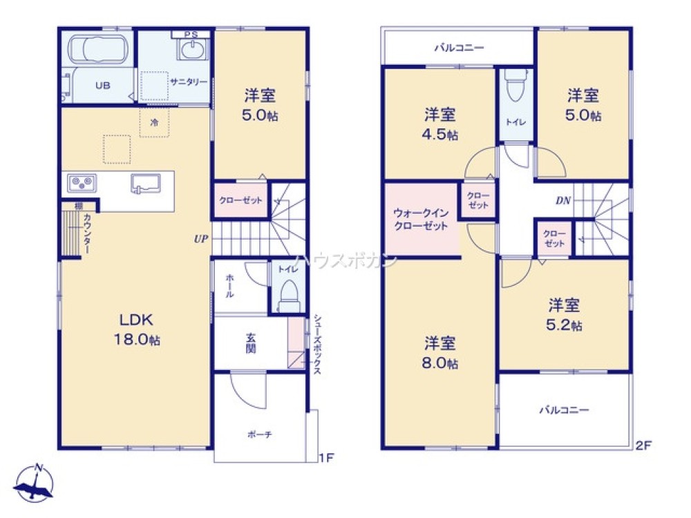 日進市米野木町　2期　全2棟　1号棟 画像5
