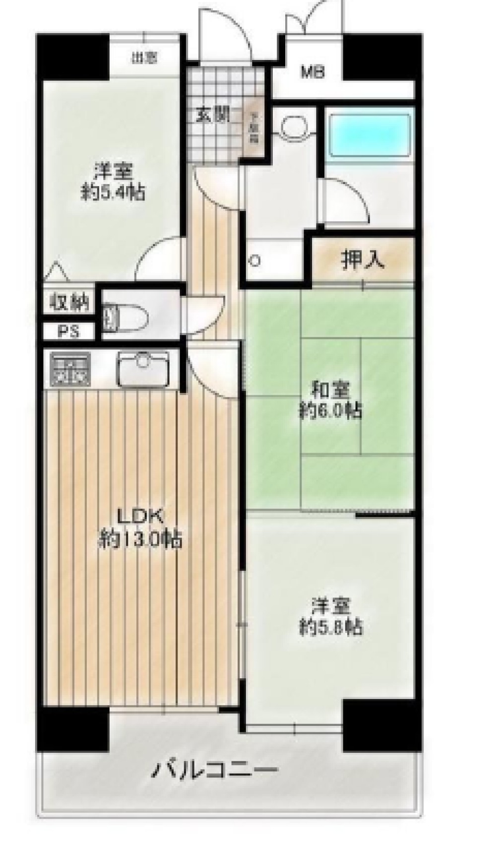 ライオンズマンション西岡崎 画像1