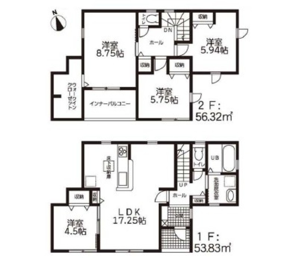 豊川市西豊町二丁目59期　全2棟　2号棟 画像2