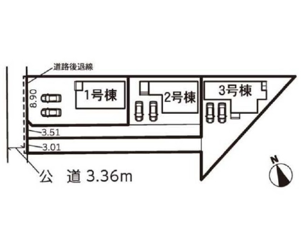 豊川市伊奈町出口59期　全3棟　1号棟 画像1