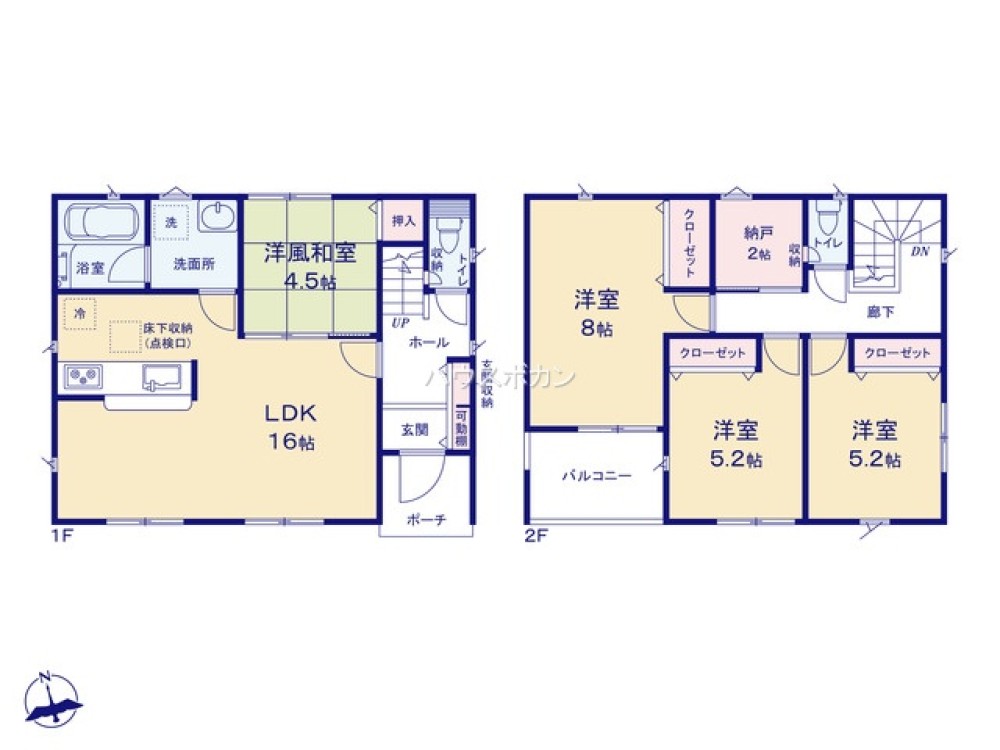 豊明市沓掛町　第4　全3棟　1号棟 画像4