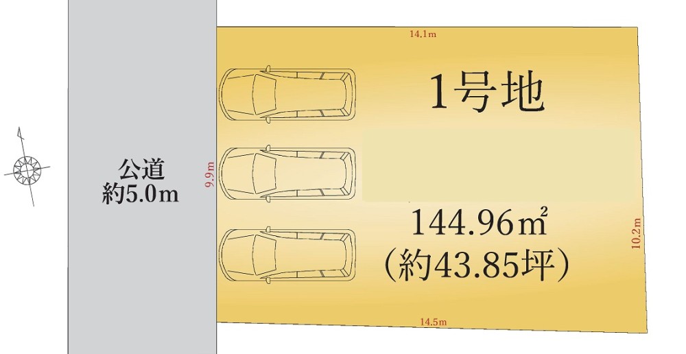 刈谷市小垣江町　2期　全1区画　1号地 画像1