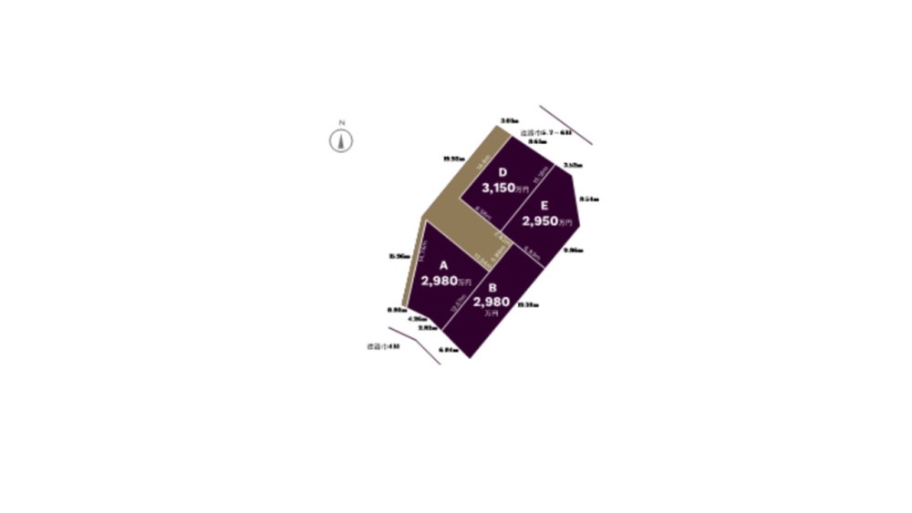 長久手市宮脇　全4区画　D区画 画像1
